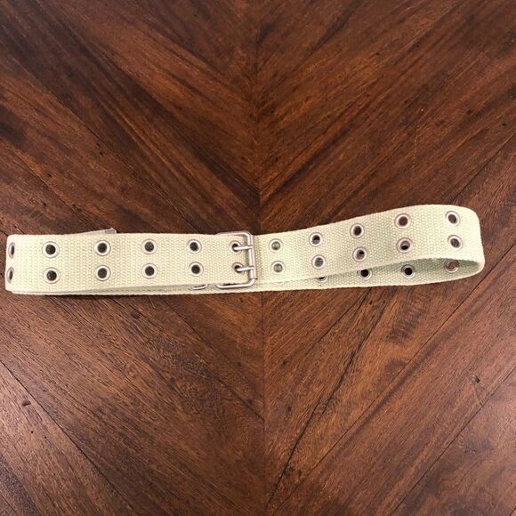 Beige double looped belt  - Picture 1 of 1